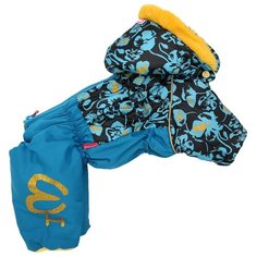 FOR MY DOGS комбинезон для собак синий для девочек FW513-2018 F (18)