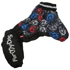 FOR MY DOGS комбинезон для собак Тигры черный для мальчиков FW570-2018 M (A1)