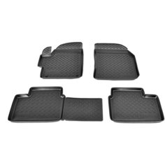Комплект ковриков салона NorPlast NPL-Po-15-27 для Daewoo Matiz 4 шт. черный