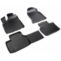 Комплект ковриков салона NorPlast NPL-Po-94-10 для LADA (ВАЗ) 2110 4 шт. черный