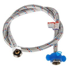 Подводка для воды AquaKratos 3652790 гайка - гайка ½ 1000 мм