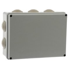 Распределительная коробка TUNDRA 4283314 наружный монтаж 190x140 мм серый