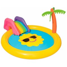 Игровой центр Bestway Солнышко 53071 желтый/голубой/розовый/фиолетовый/зеленый/коричневый
