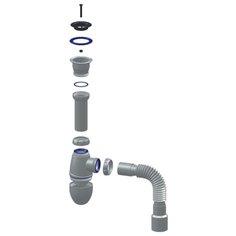 Сифон для мойки unicorn ИС. 110310