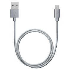 Кабель Deppa Alum USB - microUSB 1.2 м, графит
