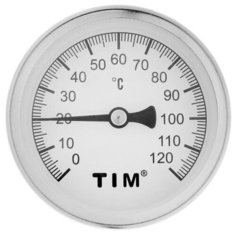 Термометр Tim Y-63A-50-120 серебристый