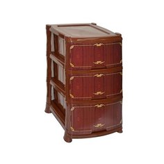 Комод Violet Дерево 3 секции , размер: 39х47 см , цвет: коричневый