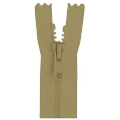 YKK Молния 4335956/60, 60 см, бежево-коричневый/бежево-коричневый