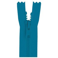 YKK Молния 4335956/60, 60 см, бирюзовый/бирюзовый