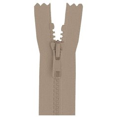 YKK Молния 4335956/60, 60 см, бежевый/бежевый