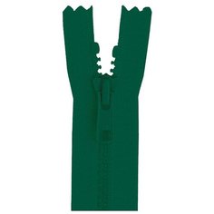 YKK Молния 4335956/60, 60 см, зеленый/зеленый
