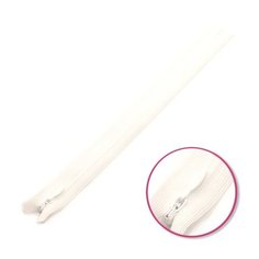 YKK Молния 0004715/22, 22 см, белый/белый