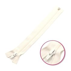 YKK Молния витая разъёмная 0004706/65, 65 см, белый/белый