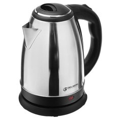 Чайник электрический GELBERK GL-337, металл, 1.8 л, 1500 Вт, серебристый 5223734