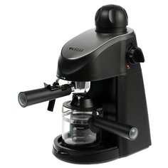 Кофеварка KELLI KL-1491, рожковая, 1200 Вт, 0.24 л, капучинатор, чёрная 6709306