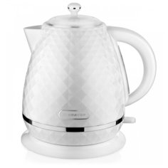 Чайник электрический BRAYER BR1008WH, 2200 Вт, 1,7 л, Strix, автоотключение, термостатический пластик