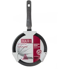 Сковорода блинная VARI "Классическая каменная" серая, D22 см