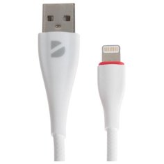Кабель Deppa Ceramic, Lightning - USB, 2 А, 1м, белый 5618718