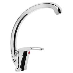 Смеситель для кухни "ЦС-СМ" ЭП401157, однорычажный, на шпильке, литой излив, хром 6753845 Центр Сантехники