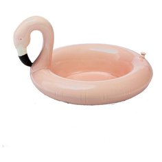 Миска Doiy сервировочная керамическая Floatie Flamingo