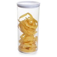 Контейнер Fissman для хранения продуктов 10x22 см / 1,3 л Круглый (пластик) (6814)