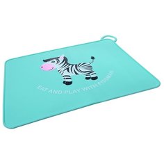 Коврик сервировочный Fissman 42х30 см на стол Зебра (силикон) (8747)