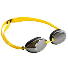 Очки для плавания MAD WAVE LANE4 Mirror, , Azure/Black