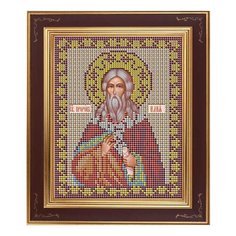Набор для вышивания бисером Икона Святой пророк Илия 12 х 15 см М255 Galla Collection
