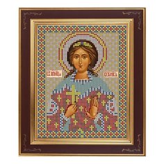 Набор для вышивания бисером Икона Св. Вероника 12 х 15 см М208 Galla Collection