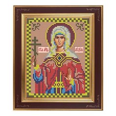 Набор для вышивания бисером Икона Св. Лидия 12 х 15 см М242 Galla Collection