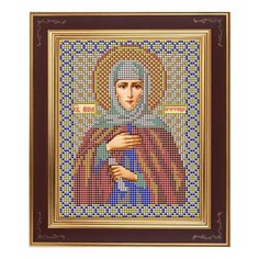 Набор для вышивания бисером Икона Св. Анна 12 х 15 см М205 Galla Collection