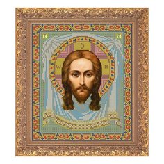 Набор для вышивания бисером Икона «Спас Нерукотворный» 23 x 27 см И029 Galla Collection