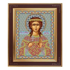 Набор для вышивания бисером Икона Св. Марина 12 х 15 см М223 Galla Collection