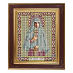 Набор для вышивания бисером Икона Св. Елизавета 12 х 15 см М216 Galla Collection
