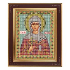 Набор для вышивания бисером Икона Св. Наталия 12 х 15 см М226 Galla Collection