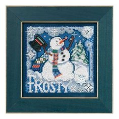 Набор для вышивания Снеговик 12,7 х 12,7 см MH14-0304 Mill Hill