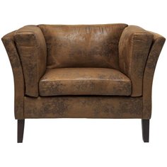 KARE Design Кресло Canapee, коллекция "Канапе" 112*73*79, Микрофибра, Сосна, Пенополиуретан, Коричневый