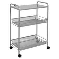 Этажерка ЗМИ "Ладья 33КС", цвет металлик