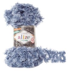 Пряжа Alize Puffy Fur (6106) 5 шт.