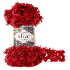 Пряжа Alize Puffy Fur (6109) 5 шт.