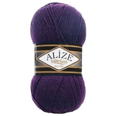 Пряжа Alize Superlana Classic (388 пурпурный) 5 шт.