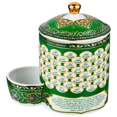 Банка для соли Lefard 99 имён аллаха 15*10,5 см высота 16 см (86-2295)