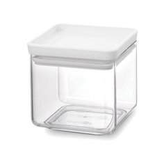 Прямоугольный контейнер (0.7 л), светло-серый 122446 Brabantia