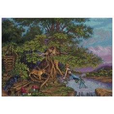 Набор для вышивания "PANNA" "Золотая серия" VS-1284 ( ВС-1284 ) "Лукоморье" 48*34см