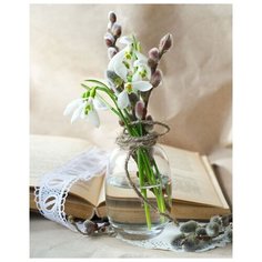 Весеннее настроение Набор для вышивания крестом 28х37 (22,3х32,3) Матренин Посад 1874/Н