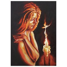 Мотылек надежды Набор для вышивания бисером 28х34 (18х26) Матренин Посад 0017/Б