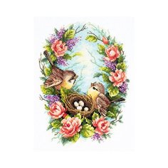 Набор для вышивания "Чудесная Игла" 064-05 "Семейное гнёздышко" 19х25см