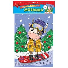 Самокл. мерцающая мозаика из мягк. пласт. А3 "Крутой спортсмен Апплика