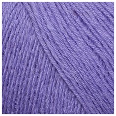 Пряжа для вязания ПЕХ Детский каприз трикотажный (50% мериносовая шерсть, 50% фибра) 5х50г/400м цв.1131 сиреневый бархат Пехорка