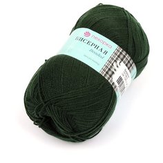 Пряжа для вязания ПЕХ Бисерная (100% акрил) 5х100г/450м цв.010 тайга Пехорка